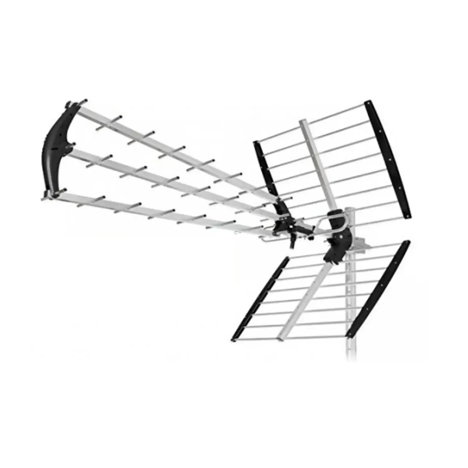 immagine del prodotto antenna tv uhf tribanda digitale terrestre uhf 18db 4k filtro 5g alto guadagno 25 elementi