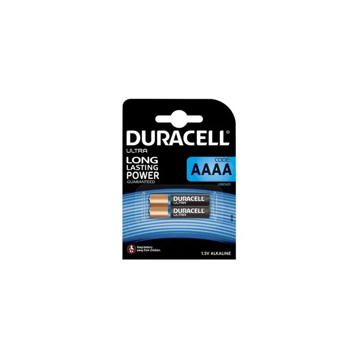 immagine del prodotto batteria alcalina duracell 2 pezzi micro stilo aaaa