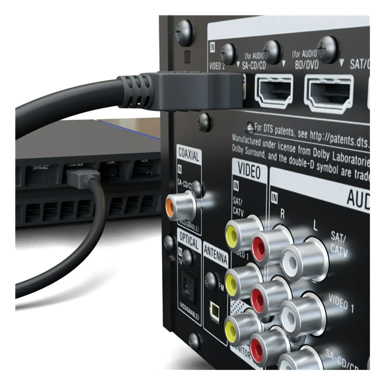 immagine Cavo HDMI ad alta velocità con Ethernet 4K 60Hz 2.0  15 mt