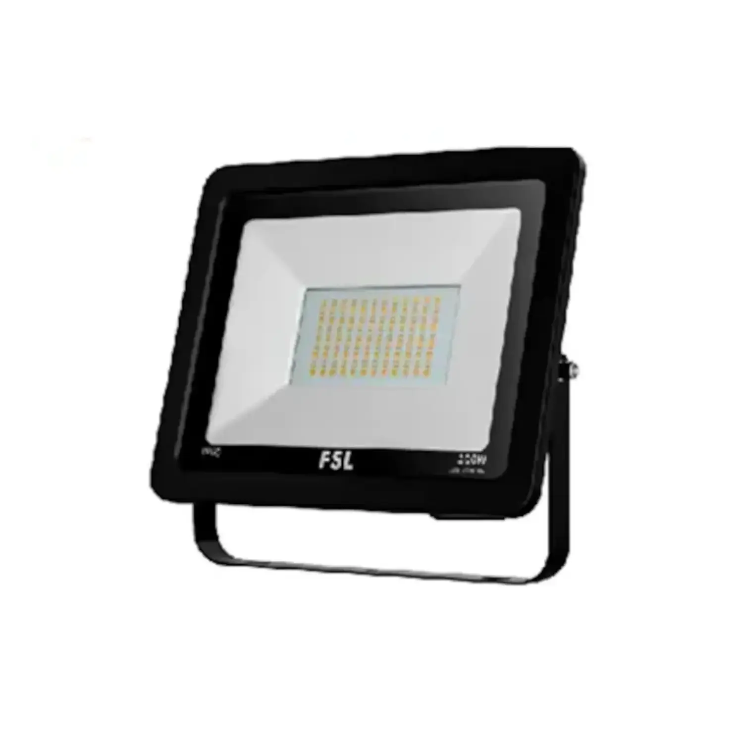 immagine del prodotto faro proiettore led da esterno stagno 100 watt bianco freddo nero ip65