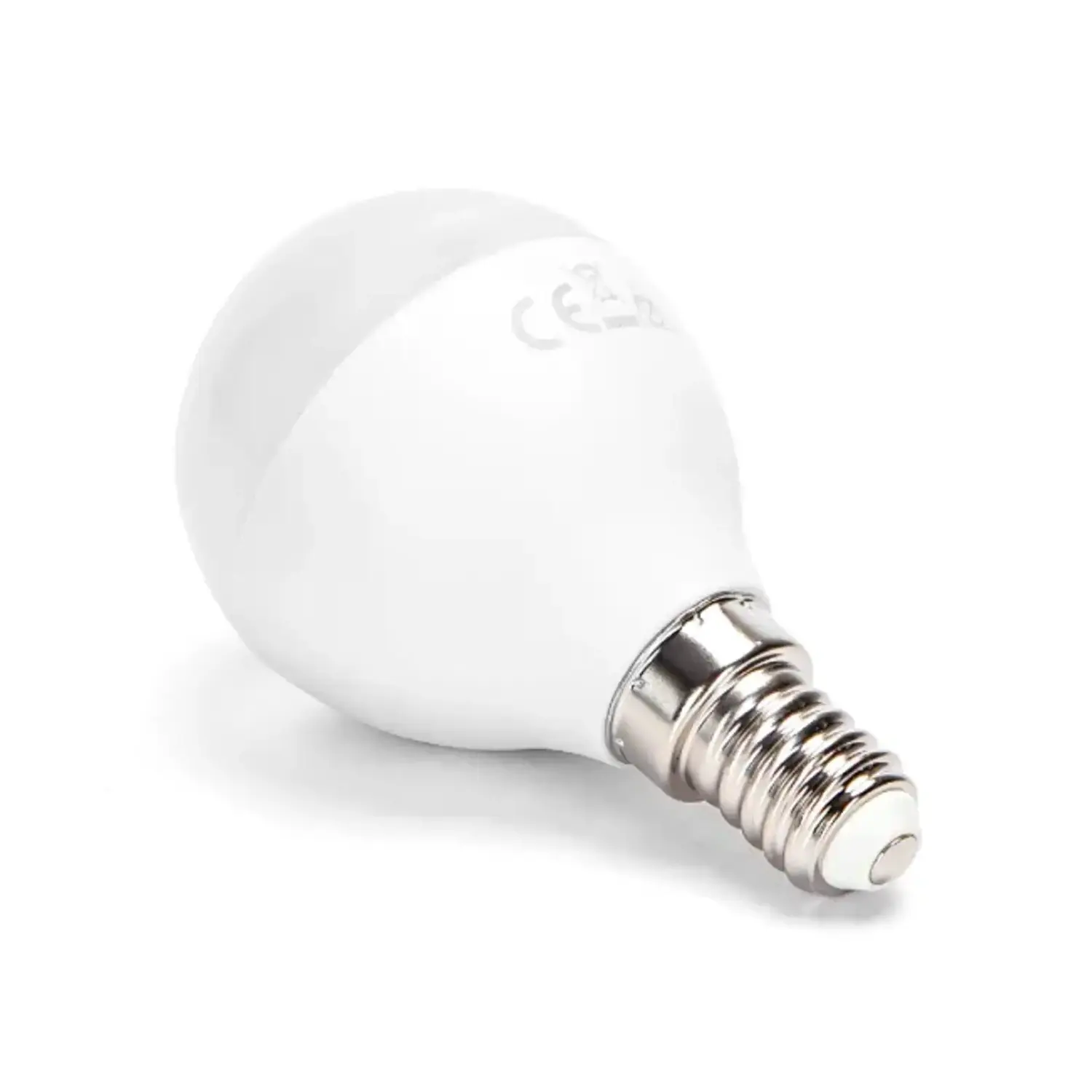 immagine del prodotto lampadina led miniglobo G45 ultraluminosa e14 10 watt bianco freddo