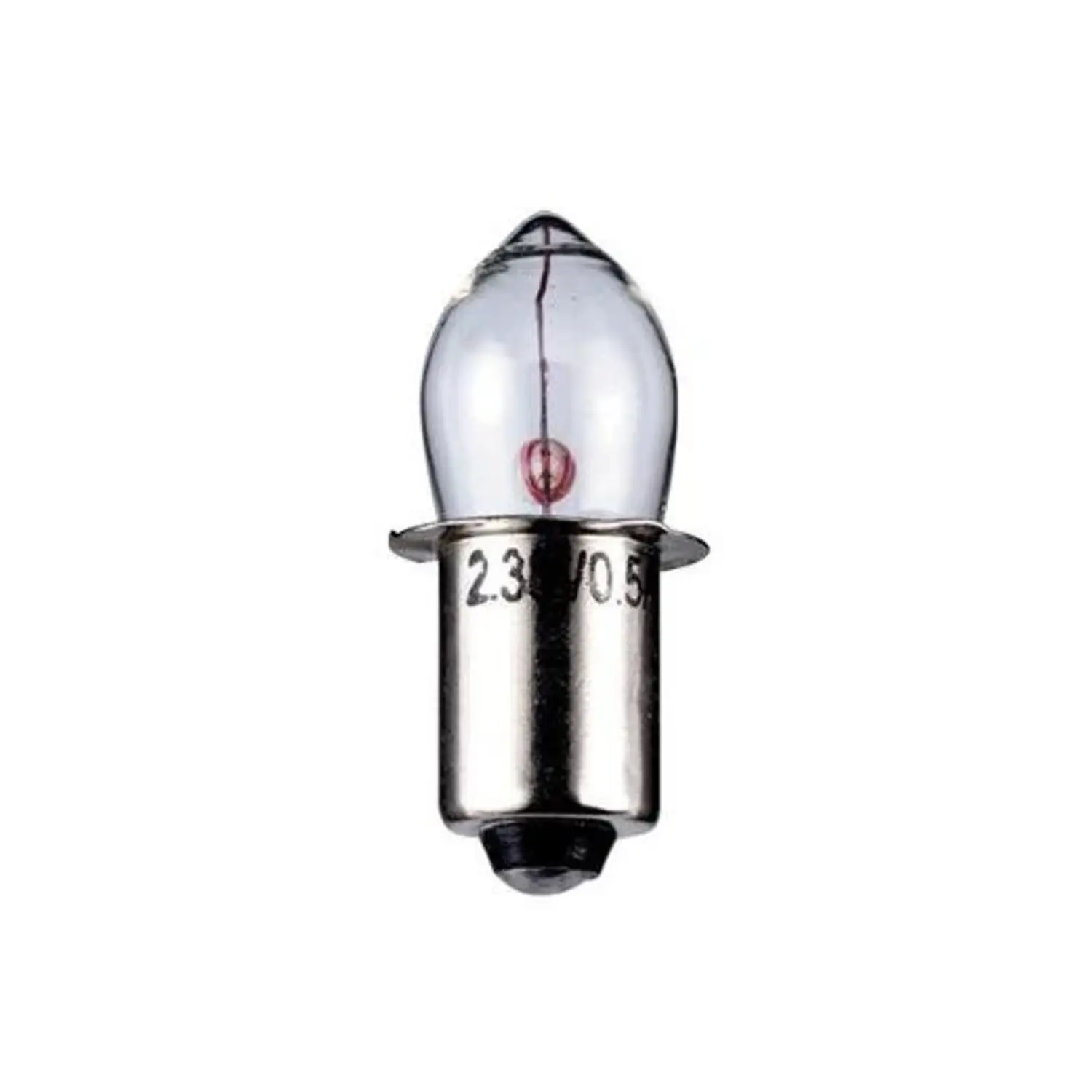 immagine del prodotto lampadina prefocus p13.5 per torcia portatile 0,75 watt 2,5 volt