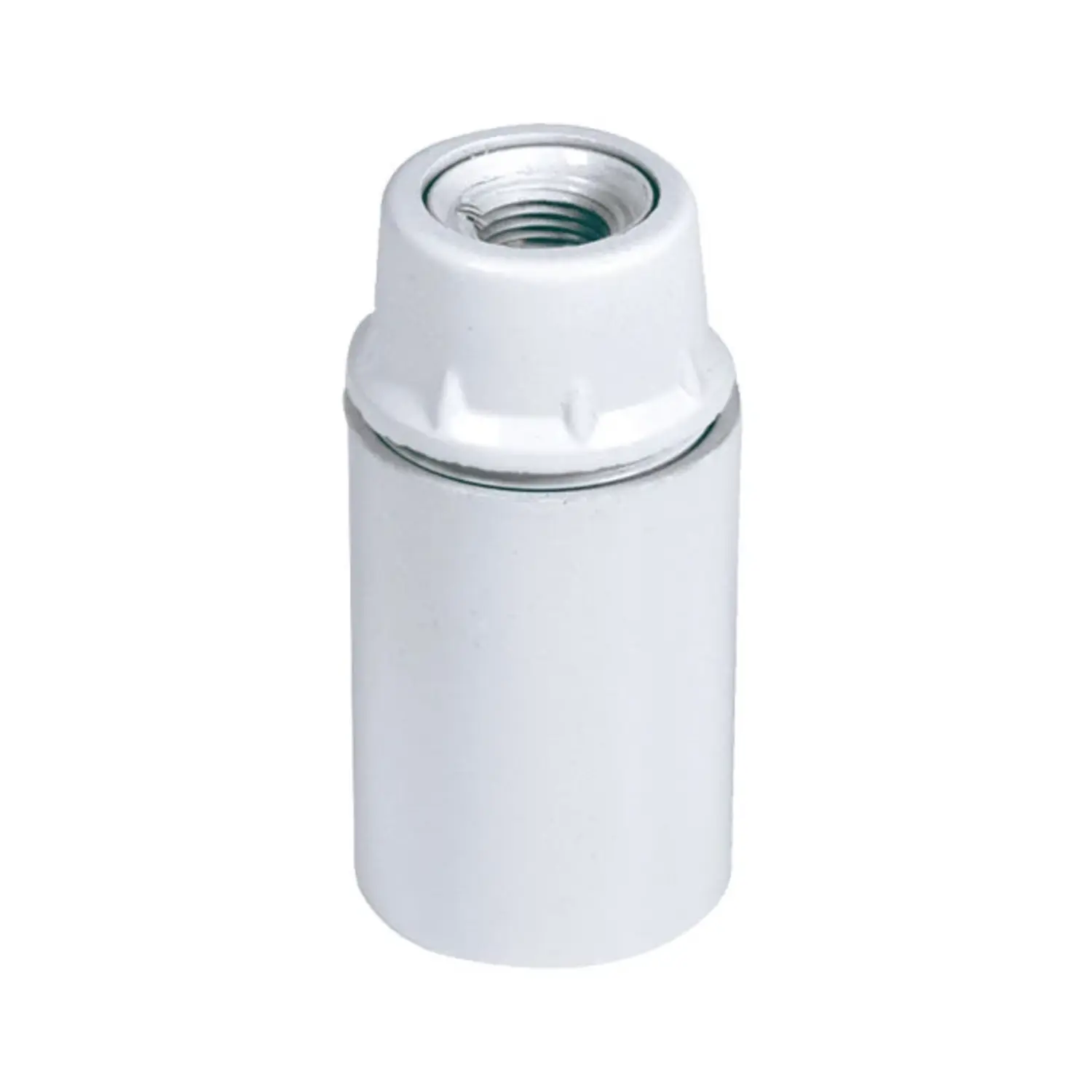 immagine del prodotto portalampada porta lampadina plastica e14 bianco